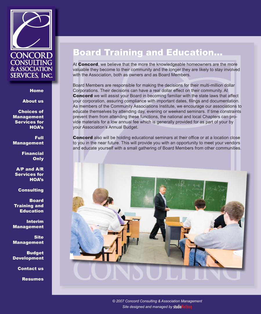 Board Training and Education